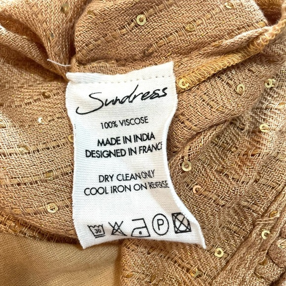 Sundress x Revolve Anoushka Strapless Dress in Saint Barth Canyon Size XS/S - Picture 12 of 12